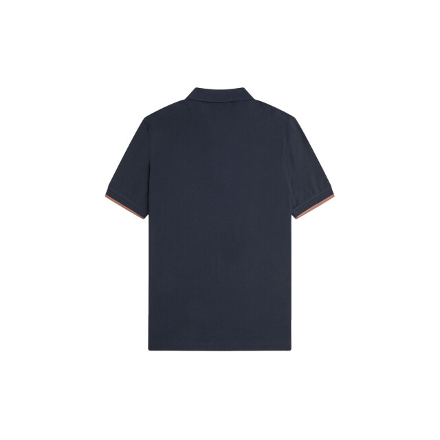 Fred Perry Crepe pique zip neck shirt 110.30.0641 large