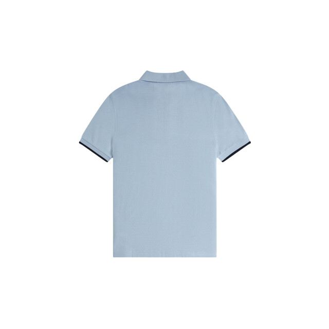 Fred Perry Crepe pique zip neck shirt 110.30.0640 large