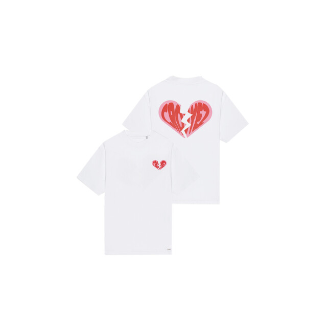 Croyez Homme Broken puffed heart t-shirt 100.00.1135 large