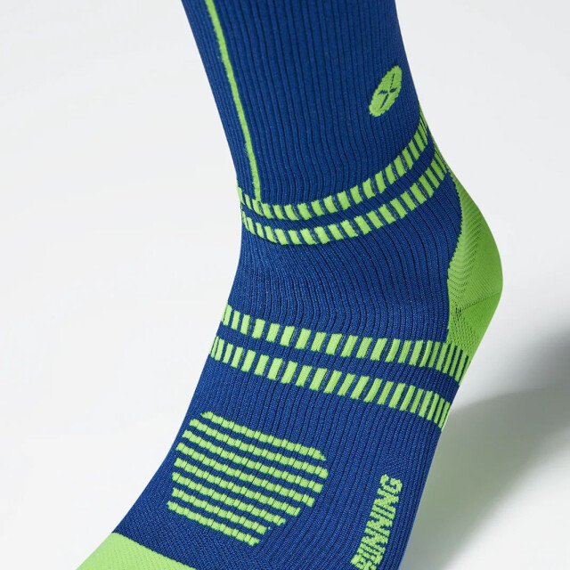 Stox running knee high socks men compressiekous heren marine combi 070985_299-43-47 large
