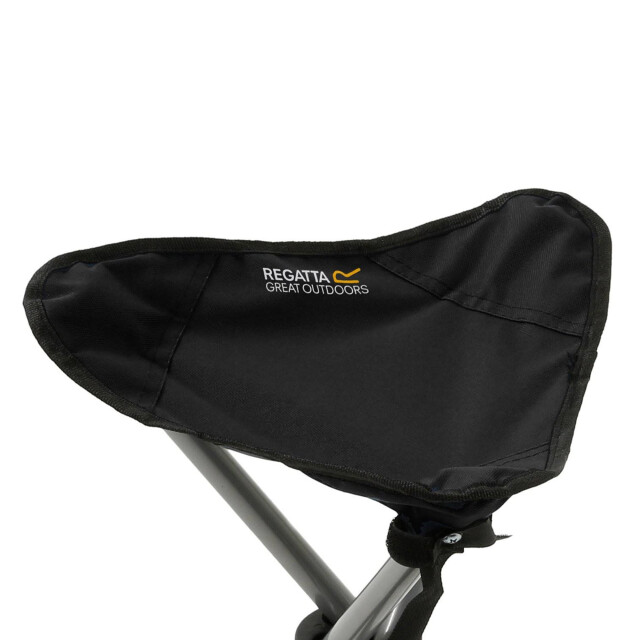 Regatta Ternio lichtgewicht opvouwbaar driepoot camping en wandelkrukje UTRG3977_black large