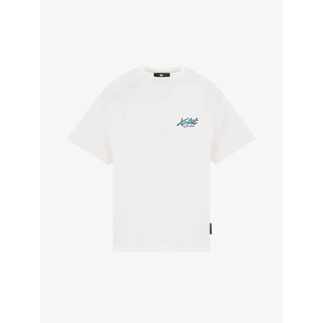XPLCT Studios Heren t-shirt print vice wit XPL-2504-16-110 large