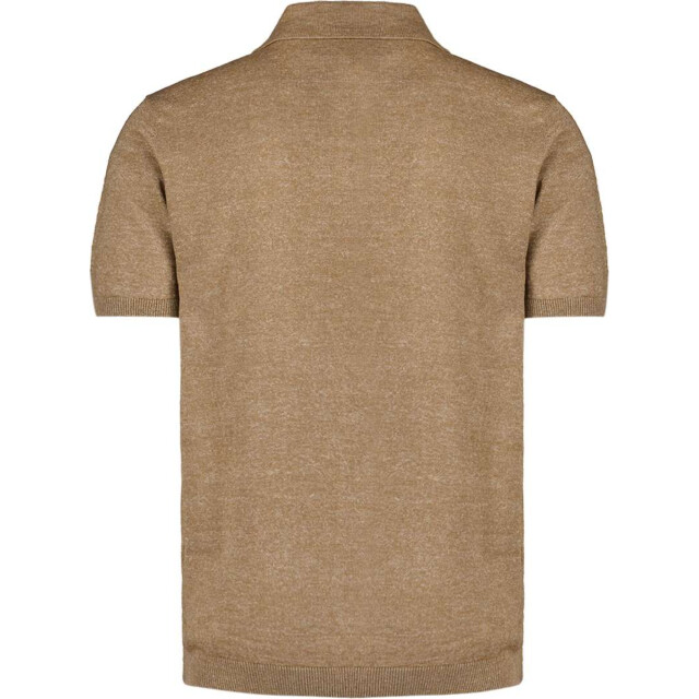 No Excess Pullover short sleeve polo melange 27230365-043 large