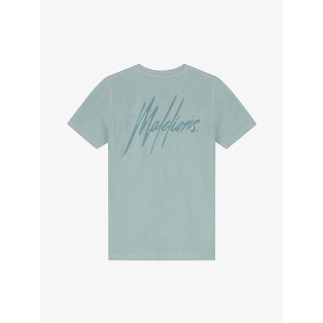 Malelions Jongens t-shirt signature towelling MJ2-SS25-01-558 large