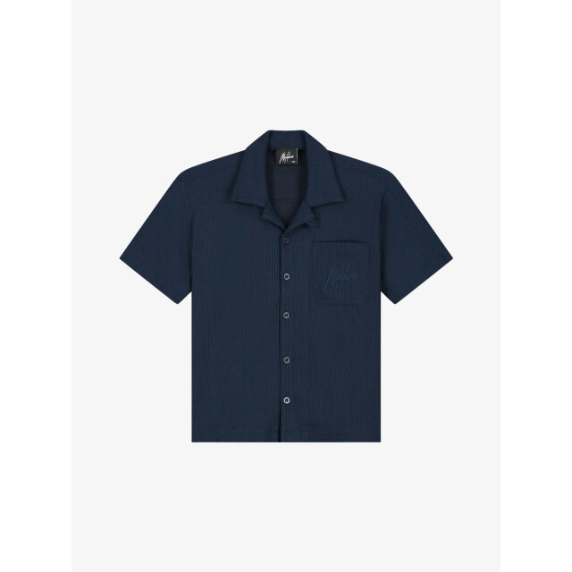 Malelions Jongens blouse seersucker crinckle MJ2-SS25-09-303 large