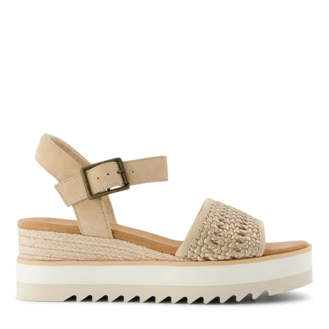 Toms diana plateau sandalen sleehak plateau sandalen dames 10021959 large