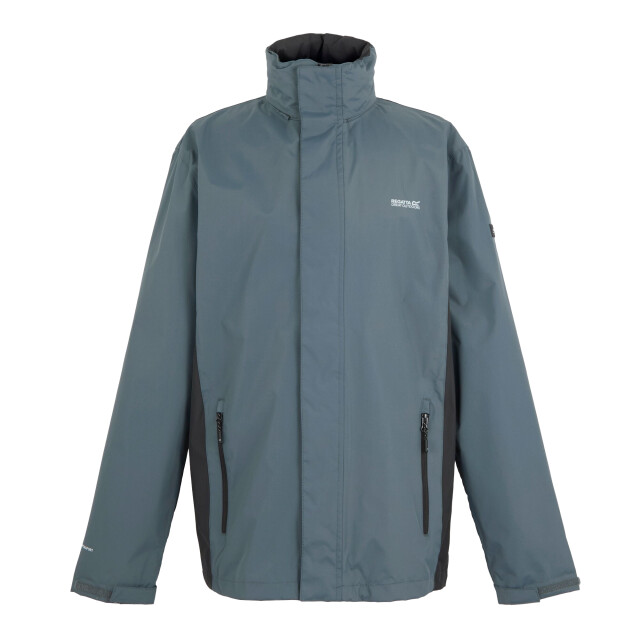Regatta Groot buiten mens klassieker matte kap waterdicht jasje UTRG919_stormyweatherash large
