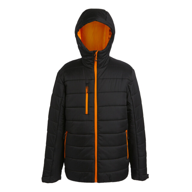 Regatta Thermisch gewatteerd herenjack UTRG9401_blackorangepop large