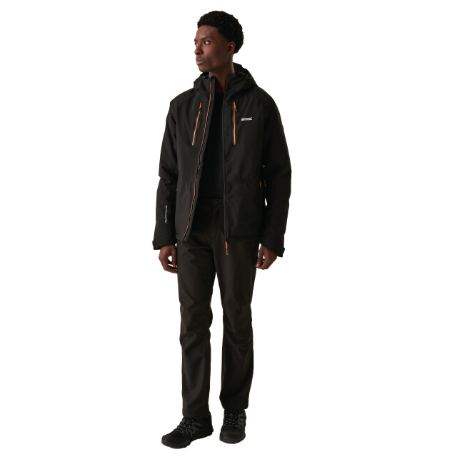Regatta Heren highton iii stretch gewatteerde jas UTRG8127_blackfox large Regatta Heren highton iii stretch gewatteerde jas UTRG8127_blackfox large