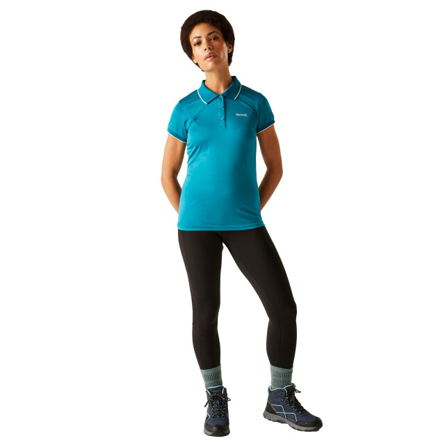Regatta Dames remex ii polo hals t-shirt UTRG4477_popsolid large