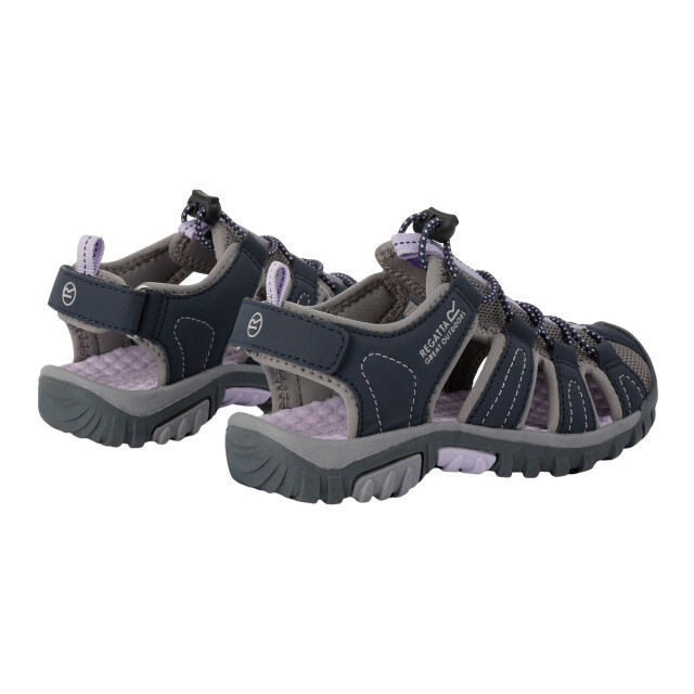 Regatta Kinderen/kinderen westshore sandalen UTRG4100_navylilacfrost large