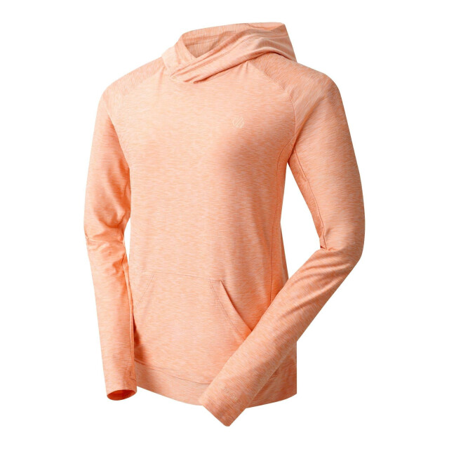 Dare2b Regatta dames sprint city lichtgewicht hoodie UTRG4152_palepeachmarl large