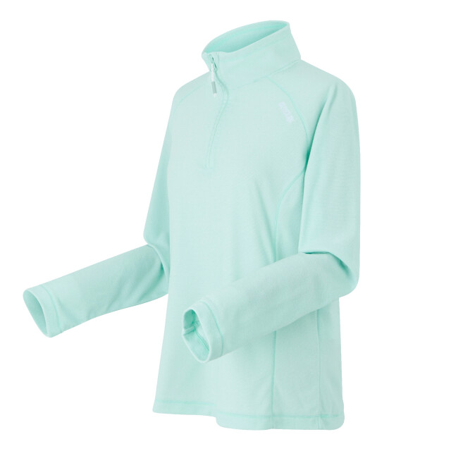 Regatta Geweldige outdoor dames montes half zip fleece top UTRG1953_icymornwhite large