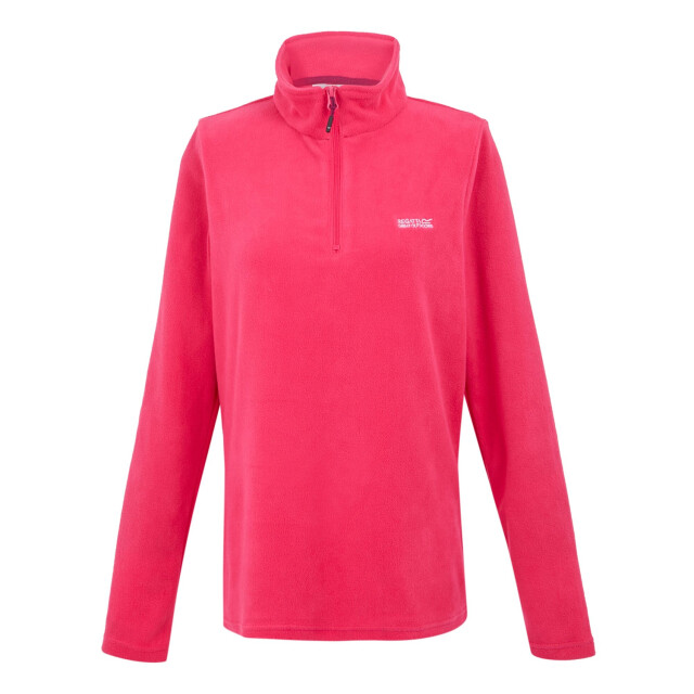 Regatta Geweldige outdoors dames sweetheart 1/4 zip fleece sweater UTRG1248_pop large