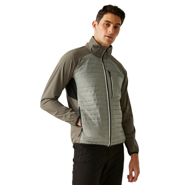 Regatta Heren pro hybrid ii jas UTRG12032_goldensandtreetopblack large
