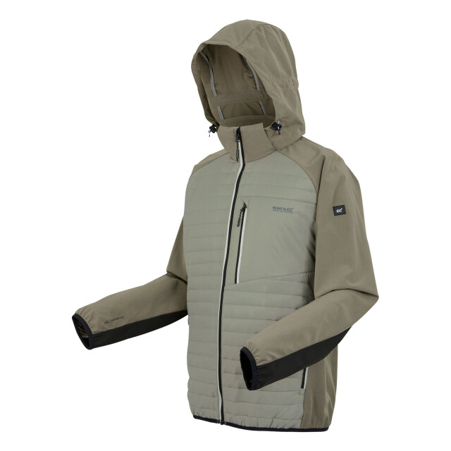 Regatta Heren pro hybrid ii jas UTRG12032_goldensandtreetopblack large