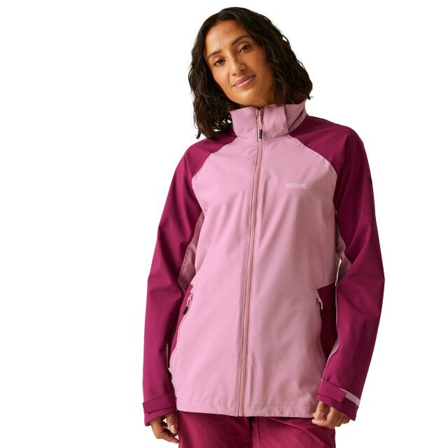 Regatta Dames bosfield iii waterdichte jas UTRG12001_lilasbeaujolaislightvanilla large