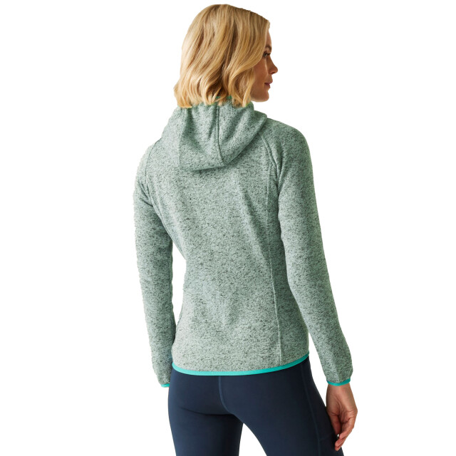 Regatta Dames newhill ii marl full zip hoodie UTRG12002_icymornturquoise large Regatta Dames newhill ii marl full zip hoodie UTRG12002_icymornturquoise large