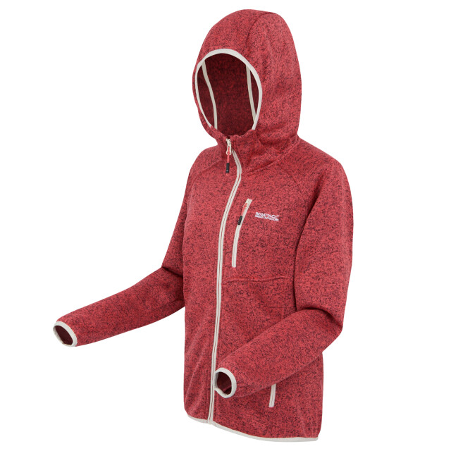 Regatta Dames newhill ii marl full zip hoodie UTRG12002_peachbloomlightvanilla large Regatta Dames newhill ii marl full zip hoodie UTRG12002_peachbloomlightvanilla large