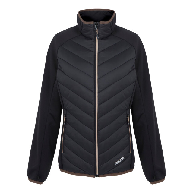 Regatta Dames carletta ix 3 in 1 jas UTRG12016_blackwarmtaupe large