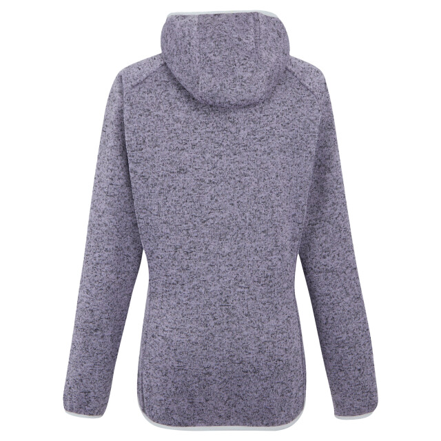 Regatta Dames newhill ii marl full zip hoodie UTRG12002_wisterialilachint large Regatta Dames newhill ii marl full zip hoodie UTRG12002_wisterialilachint large