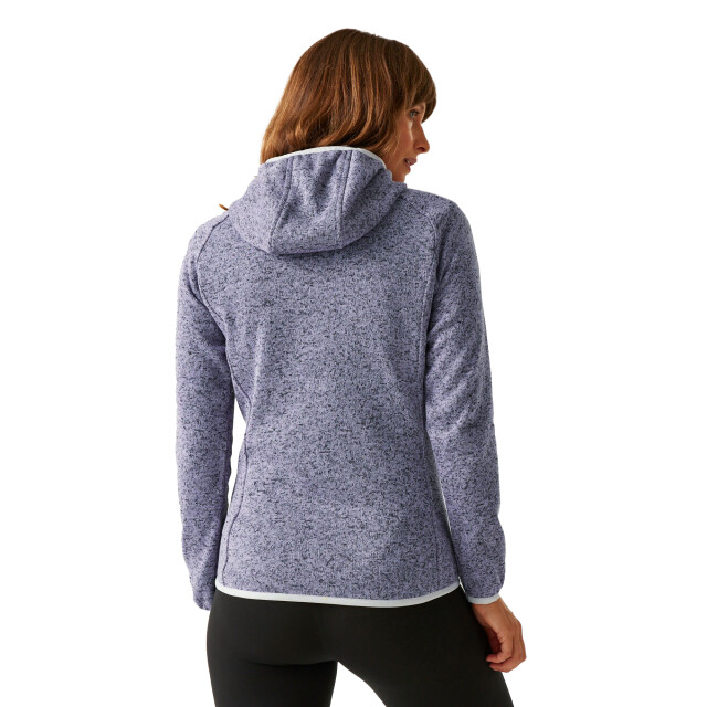 Regatta Dames newhill ii marl full zip hoodie UTRG12002_wisterialilachint large Regatta Dames newhill ii marl full zip hoodie UTRG12002_wisterialilachint large