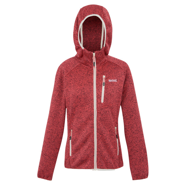 Regatta Dames newhill ii marl full zip hoodie UTRG12002_peachbloomlightvanilla large Regatta Dames newhill ii marl full zip hoodie UTRG12002_peachbloomlightvanilla large