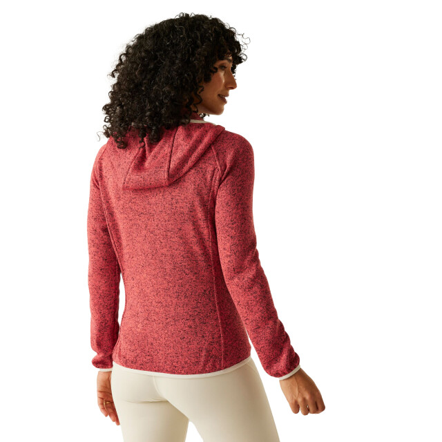 Regatta Dames newhill ii marl full zip hoodie UTRG12002_peachbloomlightvanilla large Regatta Dames newhill ii marl full zip hoodie UTRG12002_peachbloomlightvanilla large