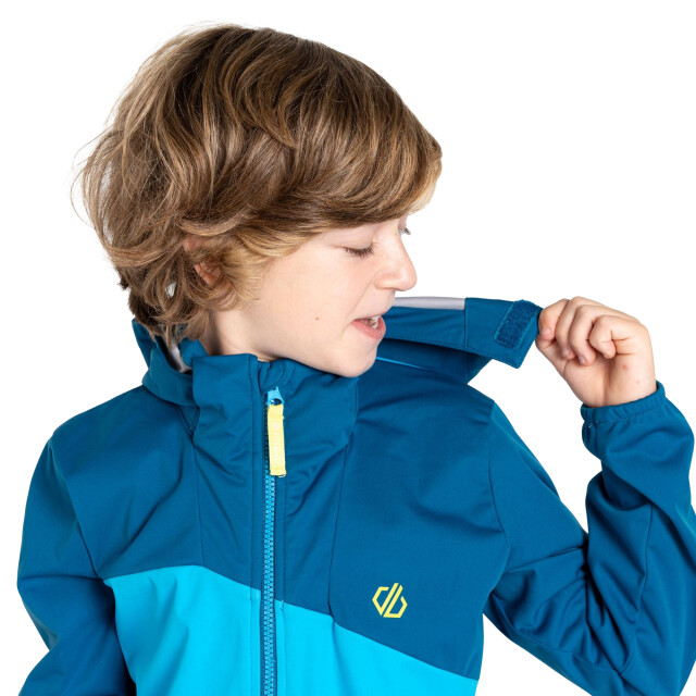 Dare2b Kinderen/kinderen explore soft shell jas UTRG11978_bluesapphirespringbreak large