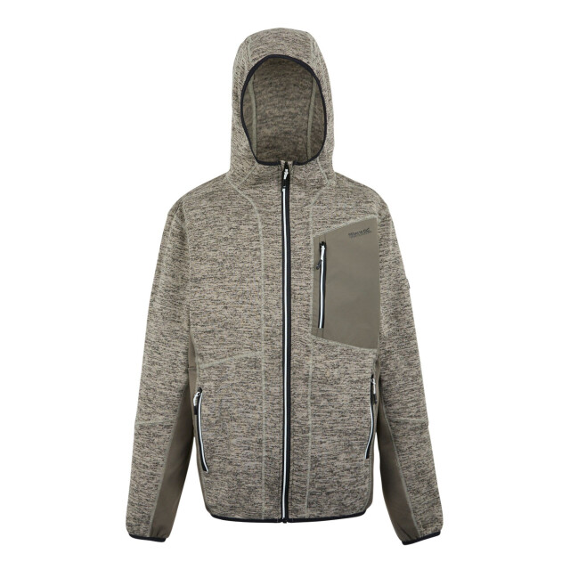 Regatta Heren alven full zip fleecejack UTRG11883_goldensandmarl large