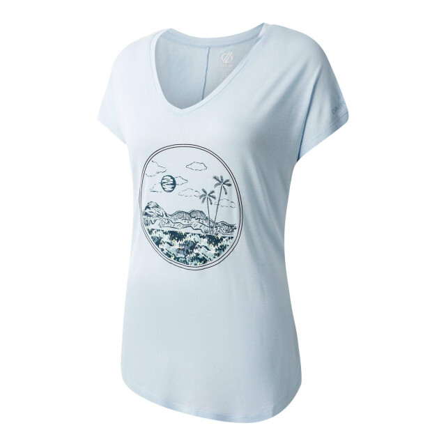 Dare2b Dames serene wave t-shirt UTRG11706_skyway large