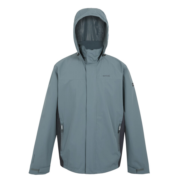 Regatta Heren matt ii waterdichte jas UTRG11505_stormyweatherash large