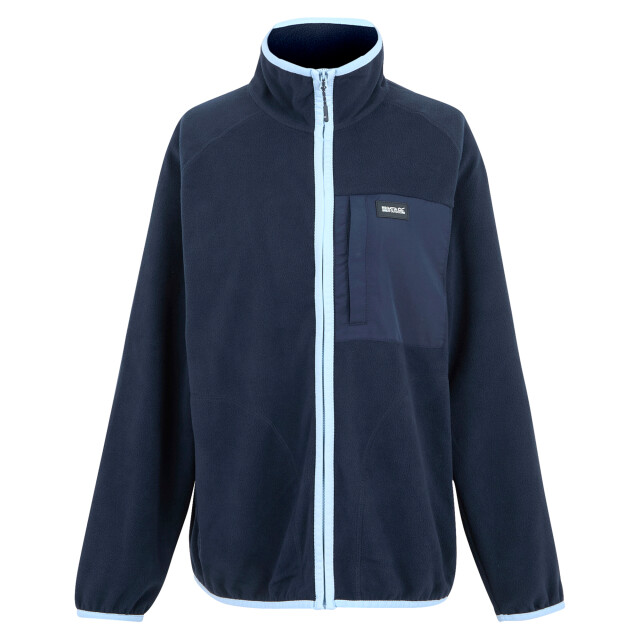 Regatta Dames lilana full zip fleecejack UTRG11479_navychambrayblue large