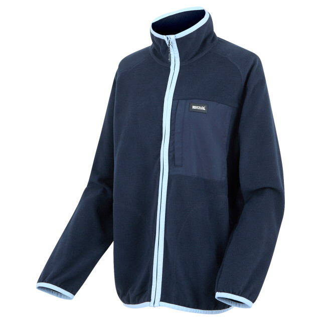 Regatta Dames lilana full zip fleecejack UTRG11479_navychambrayblue large