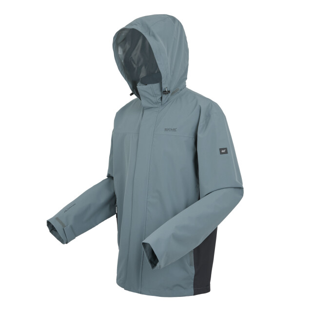 Regatta Heren matt ii waterdichte jas UTRG11505_stormyweatherash large