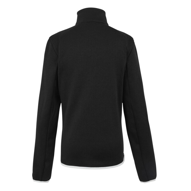 Regatta Dames newhill ii full zip fleecejack UTRG11446_blackoystermushroom large Regatta Dames newhill ii full zip fleecejack UTRG11446_blackoystermushroom large