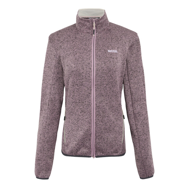 Regatta Dames newhill ii full zip fleecejack UTRG11446_lilaslightvanilla large Regatta Dames newhill ii full zip fleecejack UTRG11446_lilaslightvanilla large