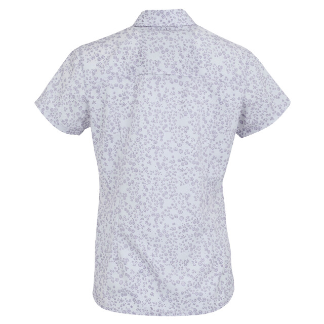 Regatta Dames travel meadow bloemen packaway shirt met korte mouw UTRG11432_lilachint large