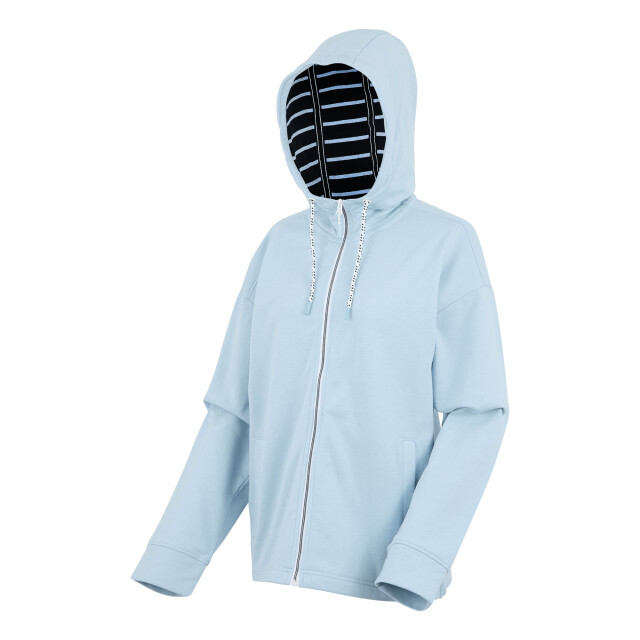Regatta Dames bayletta ii full zip hoodie UTRG11388_chambrayblue large