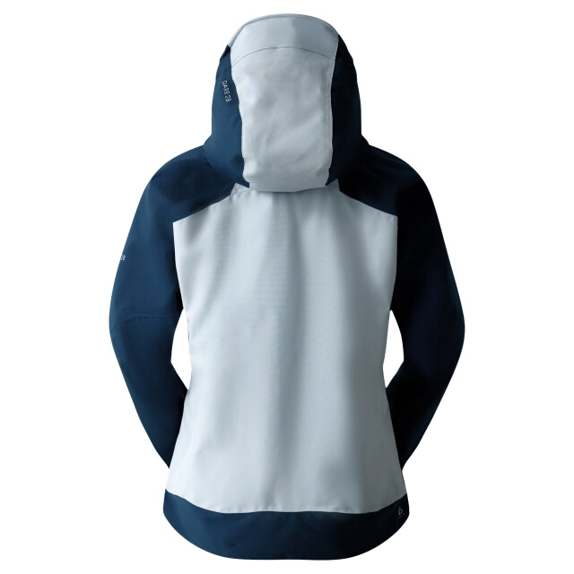 Dare2b Dames torrek ii colour block waterdichte jas UTRG11376_skywaymoonlightdenim large