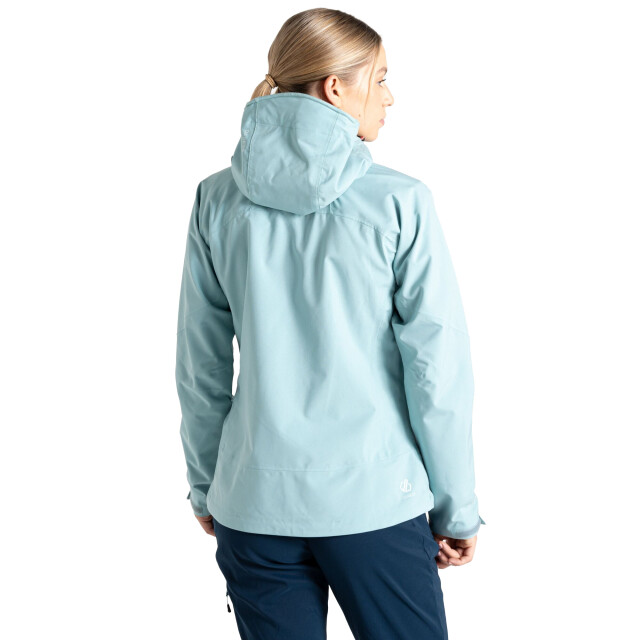 Dare2b Dames torrek ii colour block waterdichte jas UTRG11376_aquifer large
