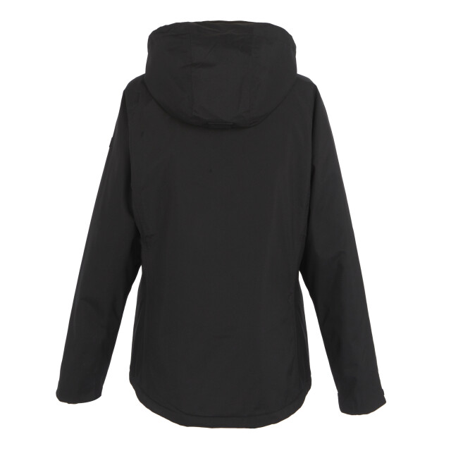 Regatta Dames frelton waterdichte jas UTRG11288_blackwarmtaupe large