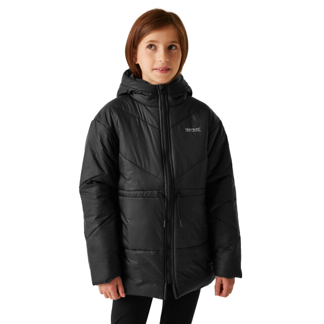 Regatta Gewatteerd kinder/kinderjack rurie UTRG11185_black large