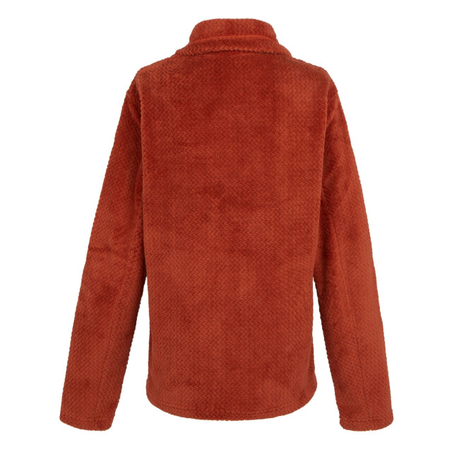Regatta Dames heidy fluffy full zip fleecejack UTRG11094_redochre large Regatta Dames heidy fluffy full zip fleecejack UTRG11094_redochre large