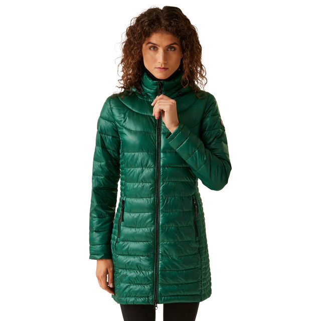 Regatta Dames andel iv gewatteerd baffled jacket UTRG10932_rainforest large Regatta Dames andel iv gewatteerd baffled jacket UTRG10932_rainforest large