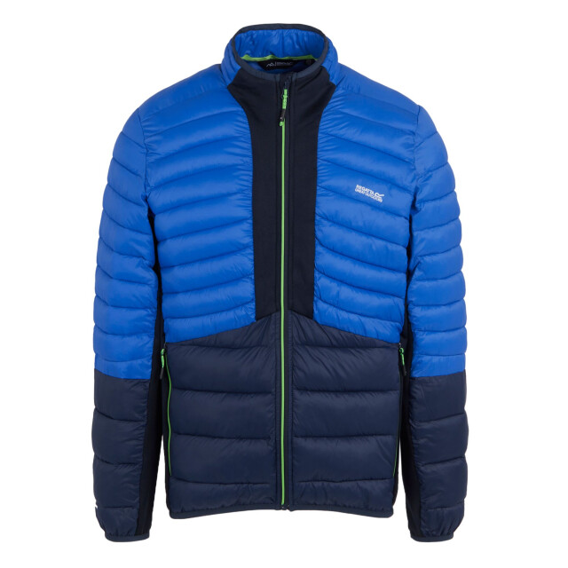 Regatta Heren leedre colour block hybride jas UTRG10942_olympianbluenavy large Regatta Heren leedre colour block hybride jas UTRG10942_olympianbluenavy large
