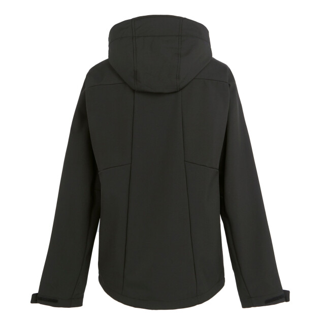 Regatta Heren hewitts x colour block soft shell jas UTRG11040_blackredochre large Regatta Heren hewitts x colour block soft shell jas UTRG11040_blackredochre large