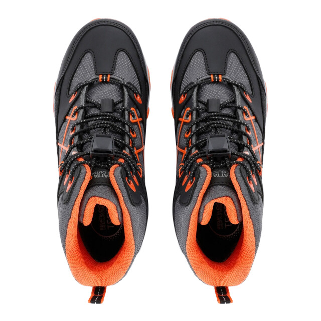 Regatta Kinderen/kinderen samaris iii wandelschoenen UTRG10831_blackblazeorange large