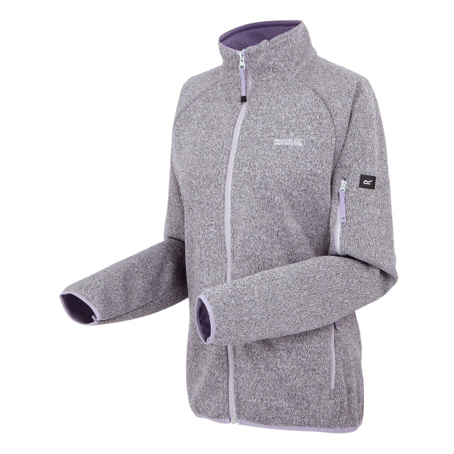 Regatta Dames ravenhill full zip fleece top UTRG9742_lilachintwisteria large