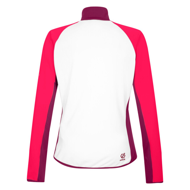 Dare2b Dames core stretch midlayer UTRG9676_whiteneonpink large